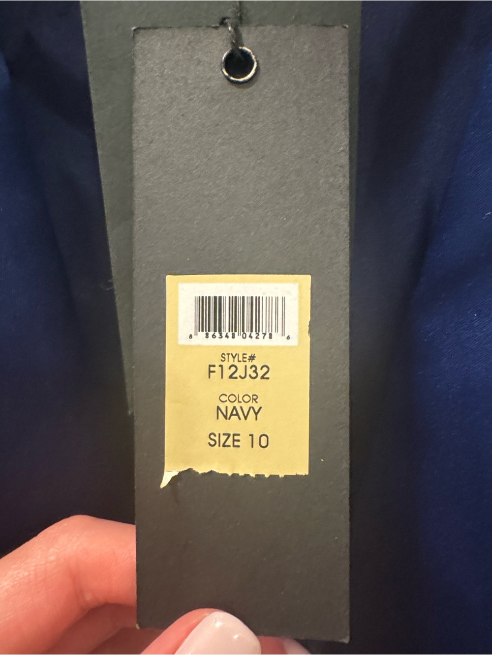 Rachel Zoe Navy Satin-Trim Tux Blazer - Picture 4 of 5